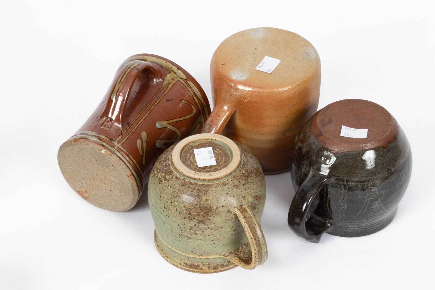 Various studio pottery mugs - Image 3 of 5