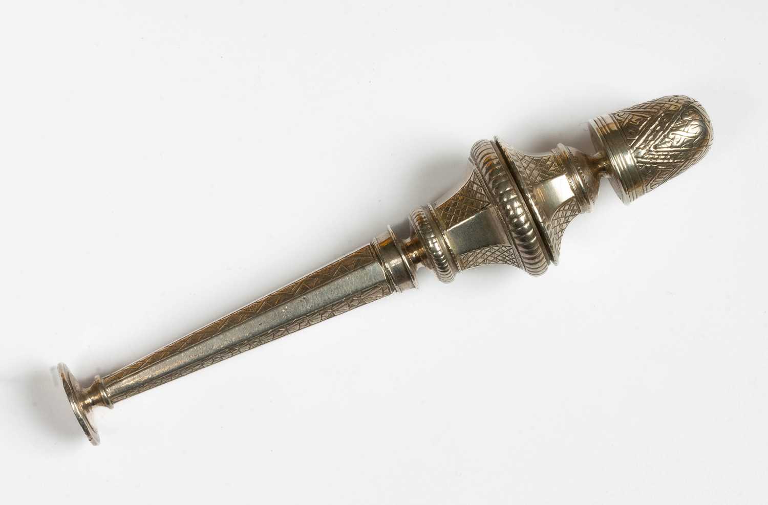 A German silver hussif/sewing companion