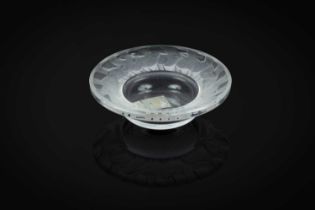 A Lalique Irene pattern pin dish