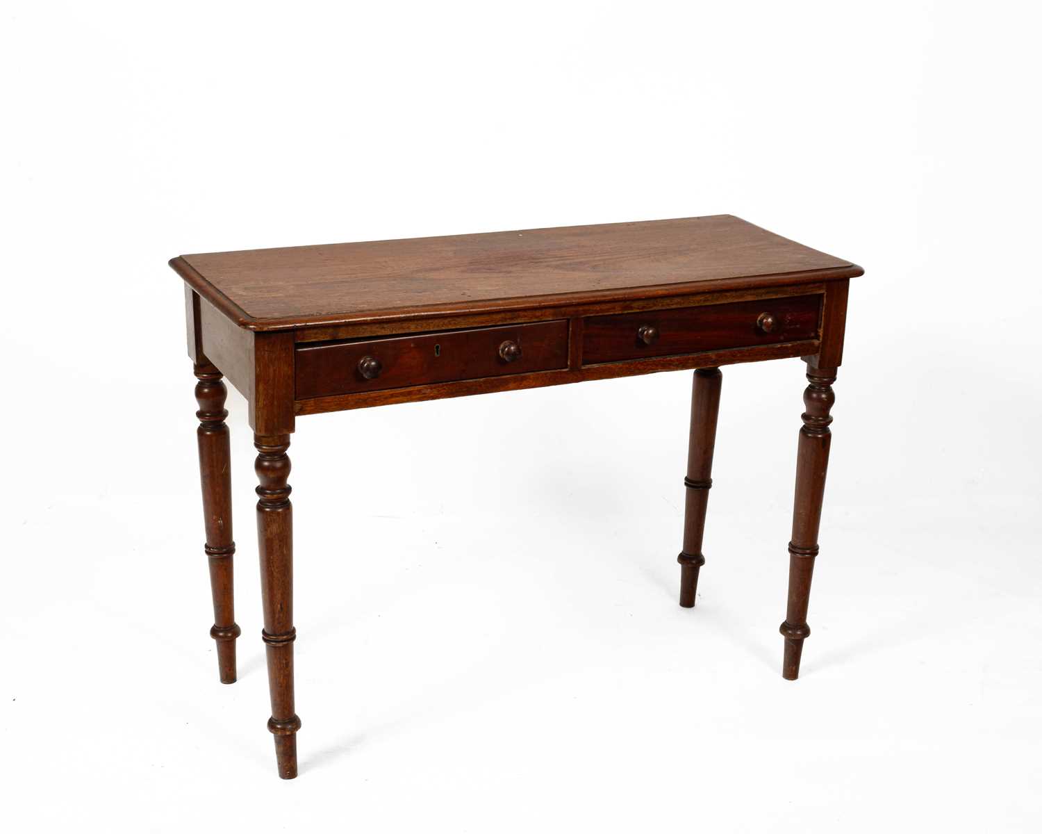 A Victorian mahogany side table - Image 2 of 2