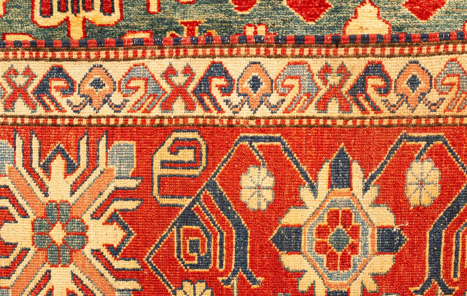 A Caucasian design carpet - Image 4 of 12