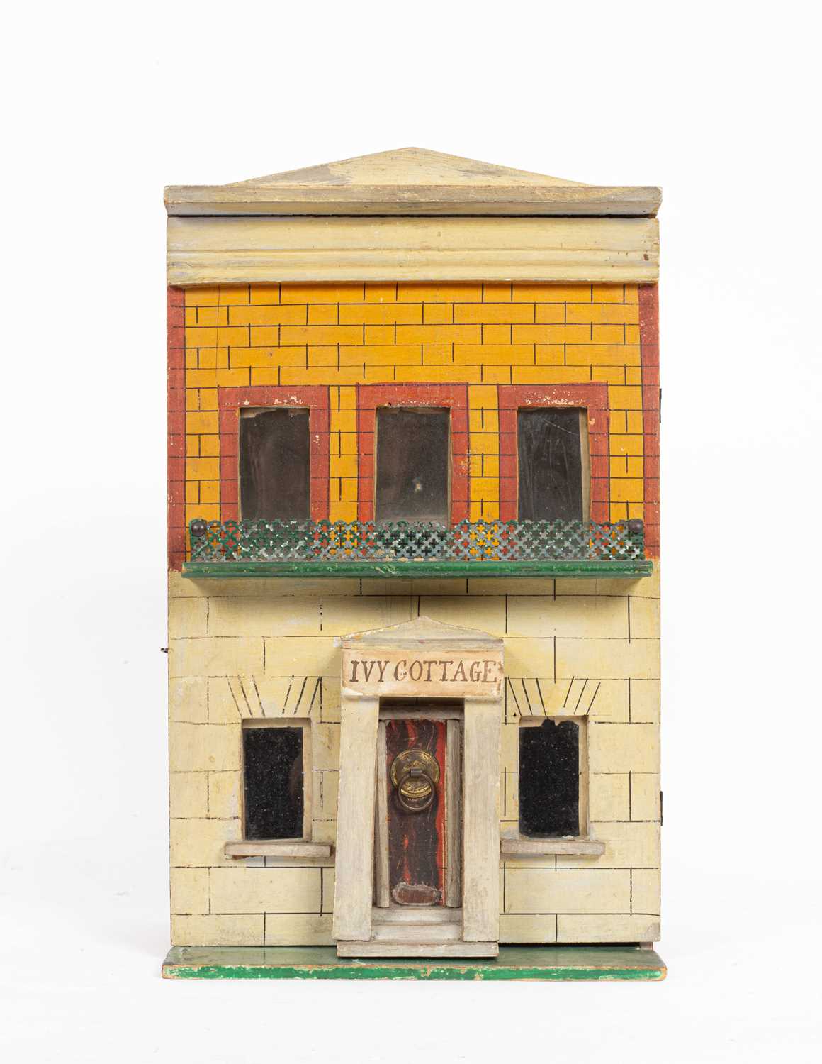 A small box back two floor doll's house