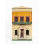 A small box back two floor doll's house