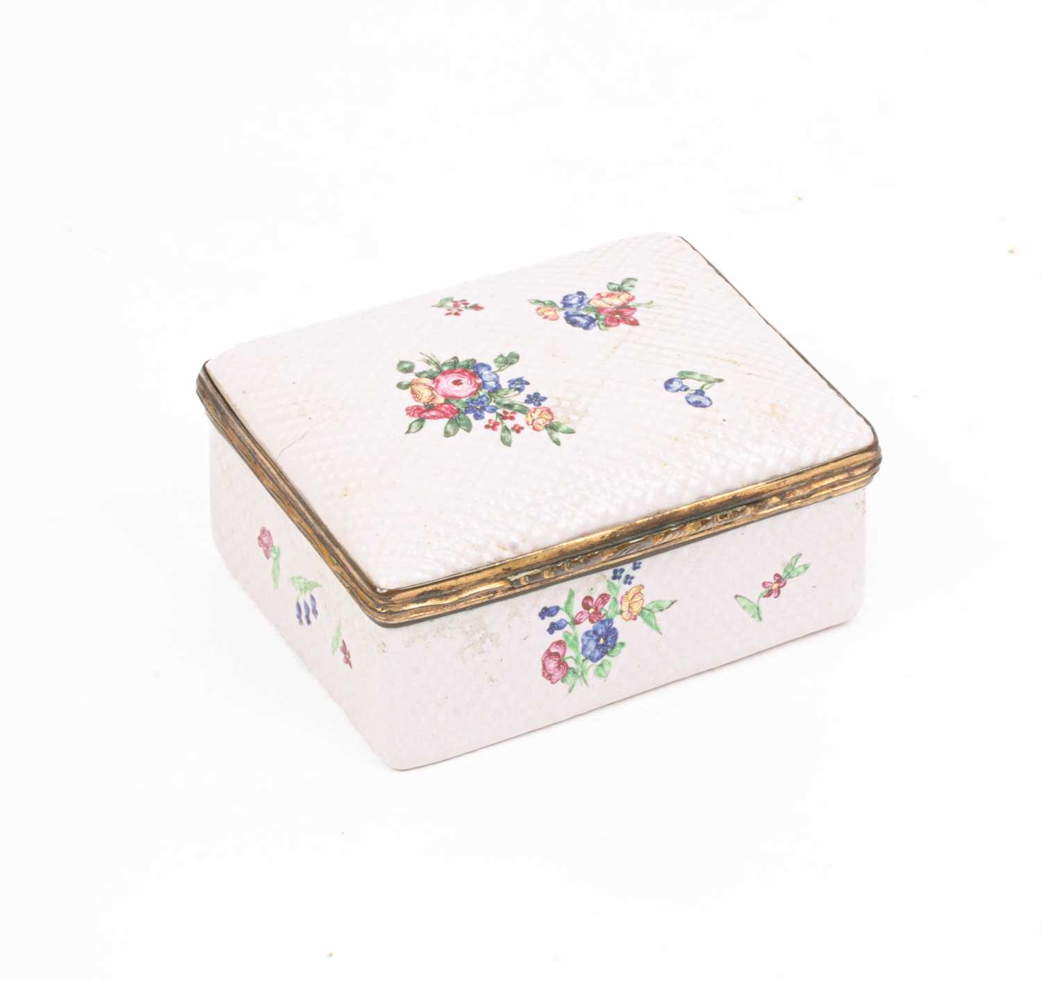 An 18th Century enamel box