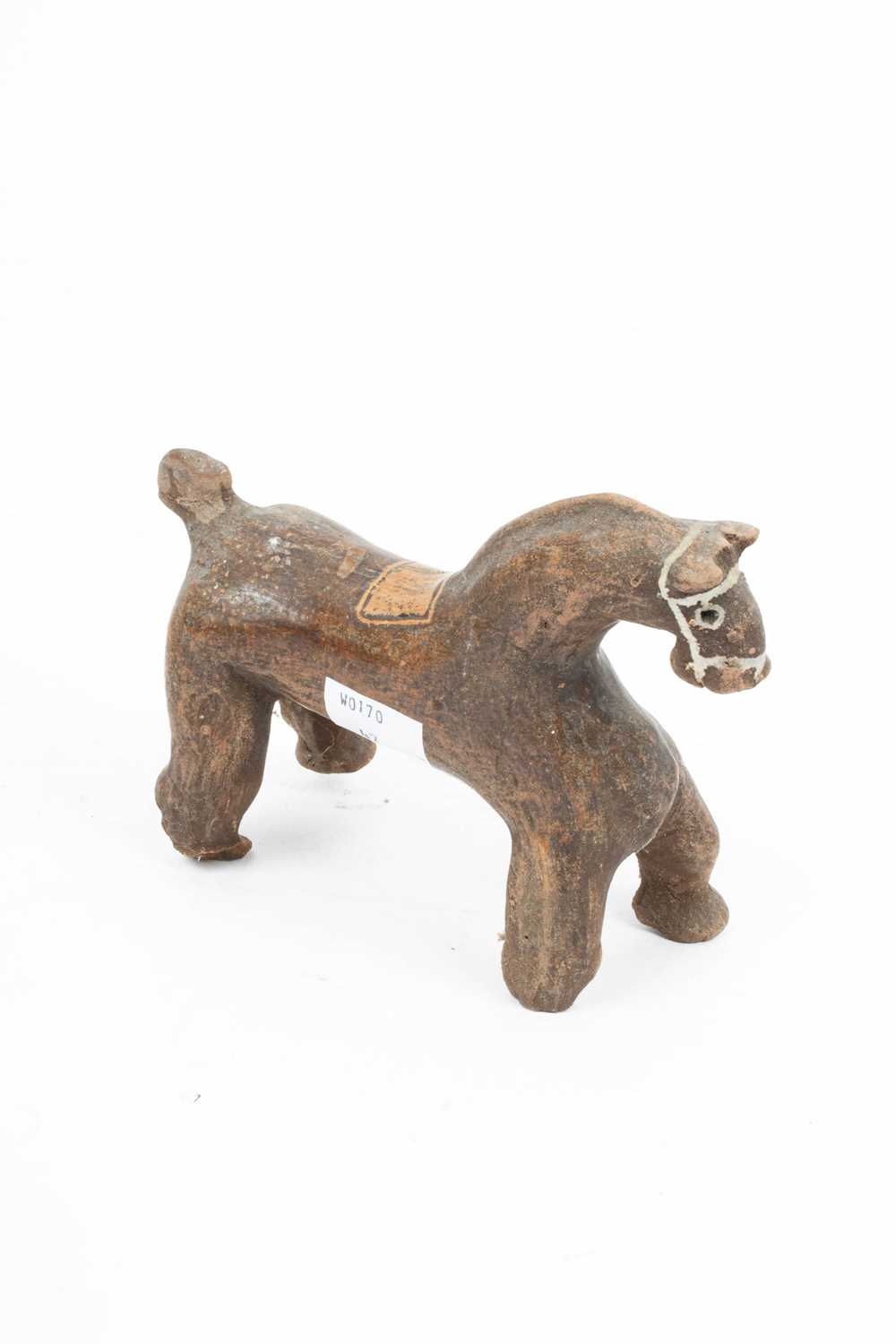 A primitive terracotta horse - Image 2 of 3