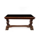 A 19th Century oak console table