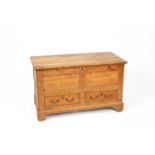 A 19th Century pine mule chest