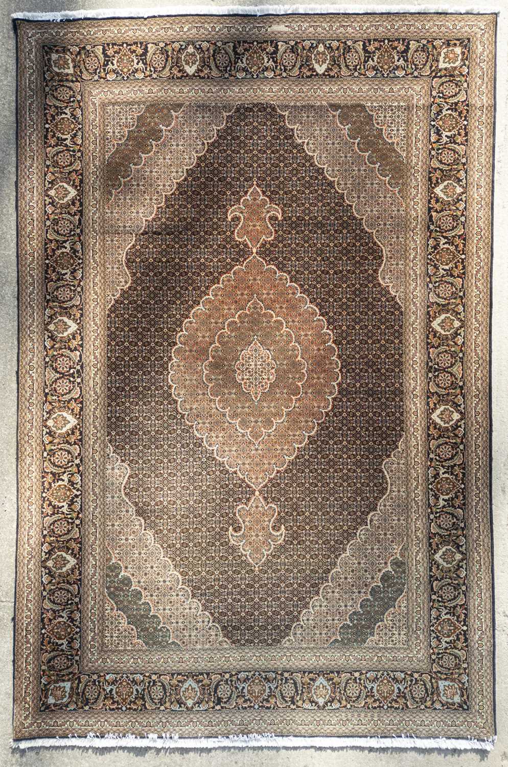 A Tabriz carpet