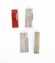 Four Dunhill Lighters
