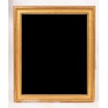 A gilt and gesso picture frame