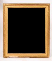 A gilt and gesso picture frame