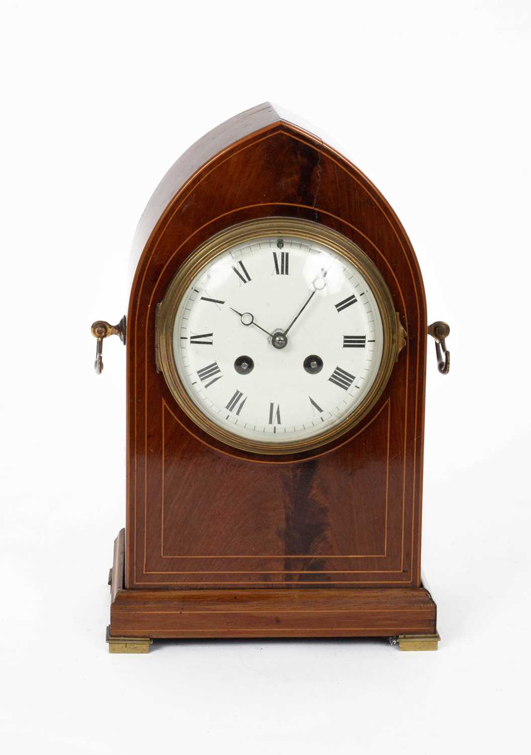 A French mahogany mantel clock - Image 2 of 6