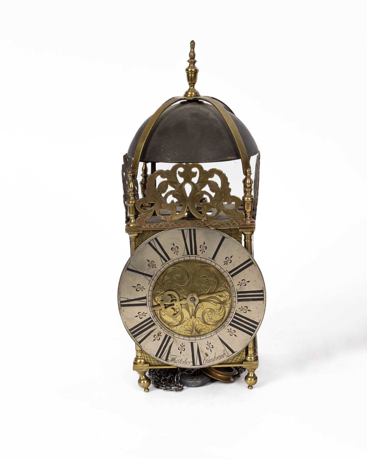 A lantern clock