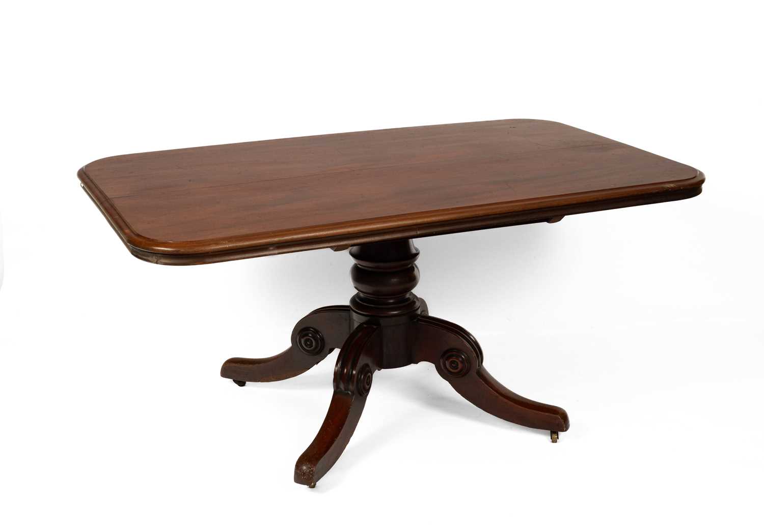 An early 19th Century mahogany breakfast table