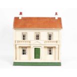 A Lines Bros white painted doll's house