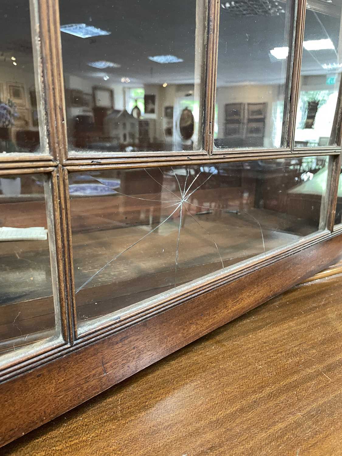 A George IV mahogany bookcase - Image 6 of 15