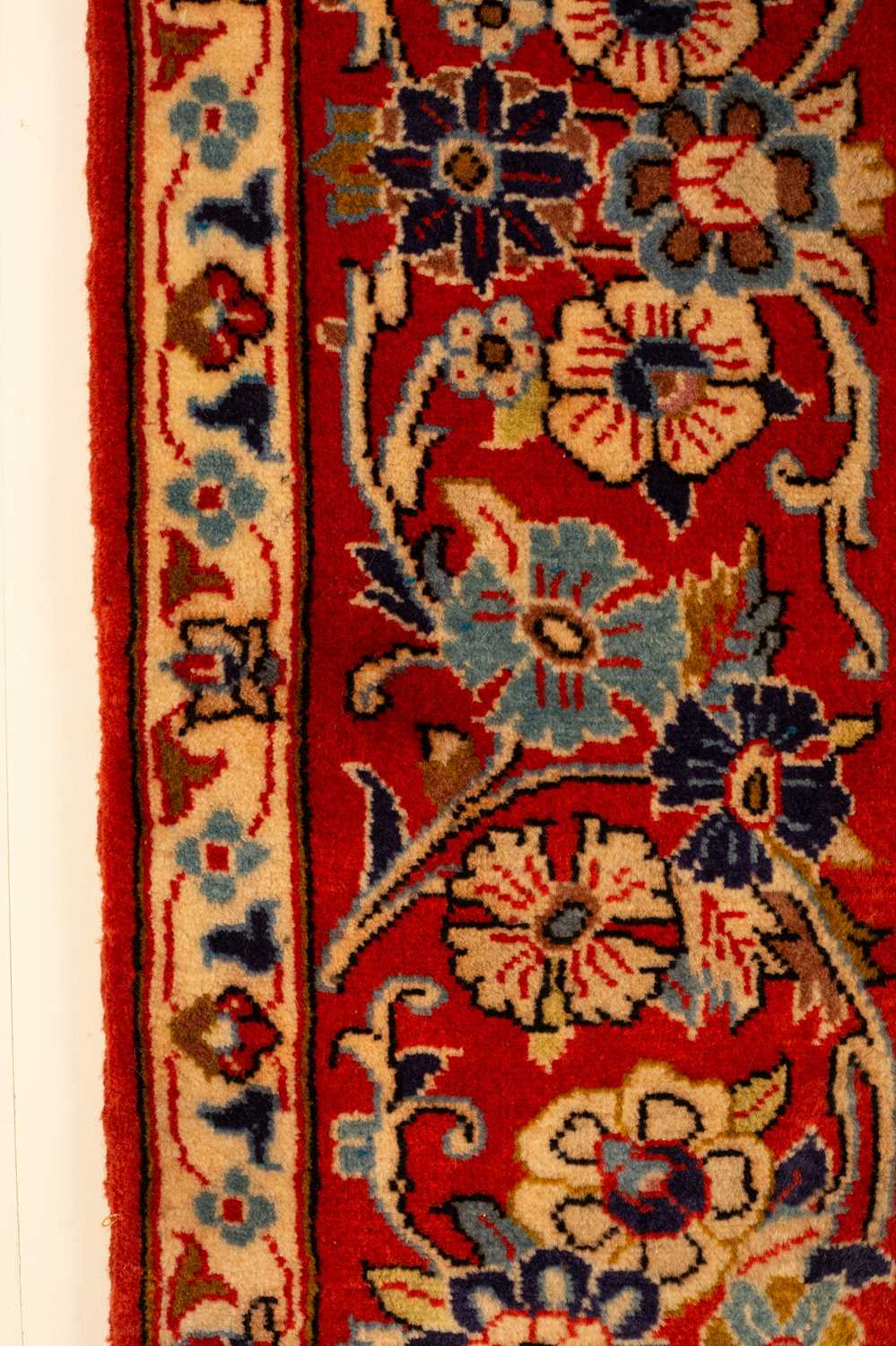 An Isfahan rug of unusual square size - Image 4 of 8