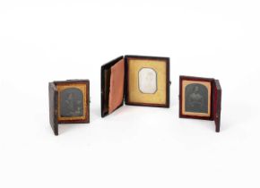 Three daguerreotypes