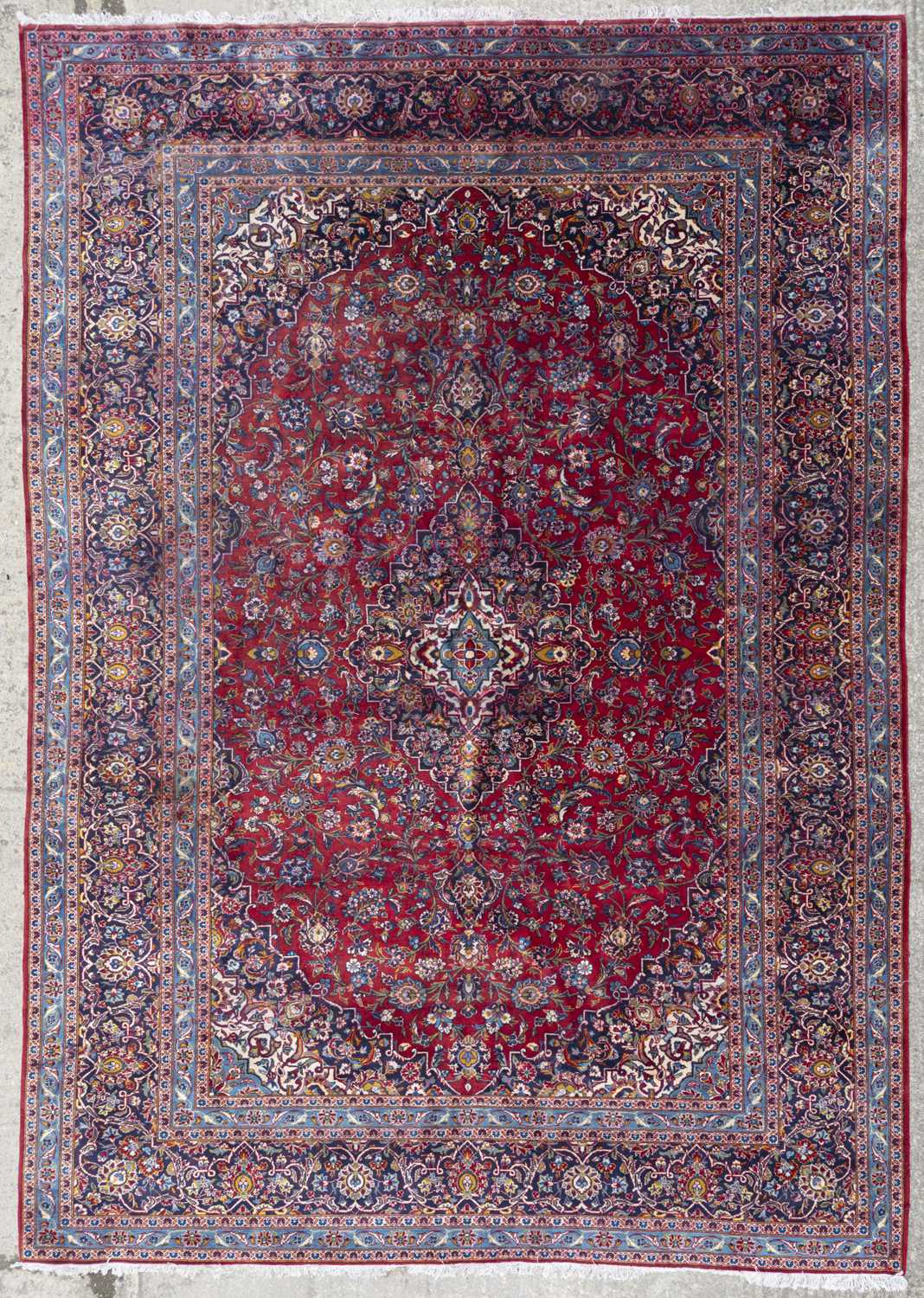 A Kashan carpet