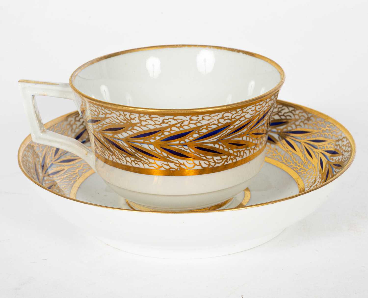 Six English porcelain cups and saucers - Image 3 of 13