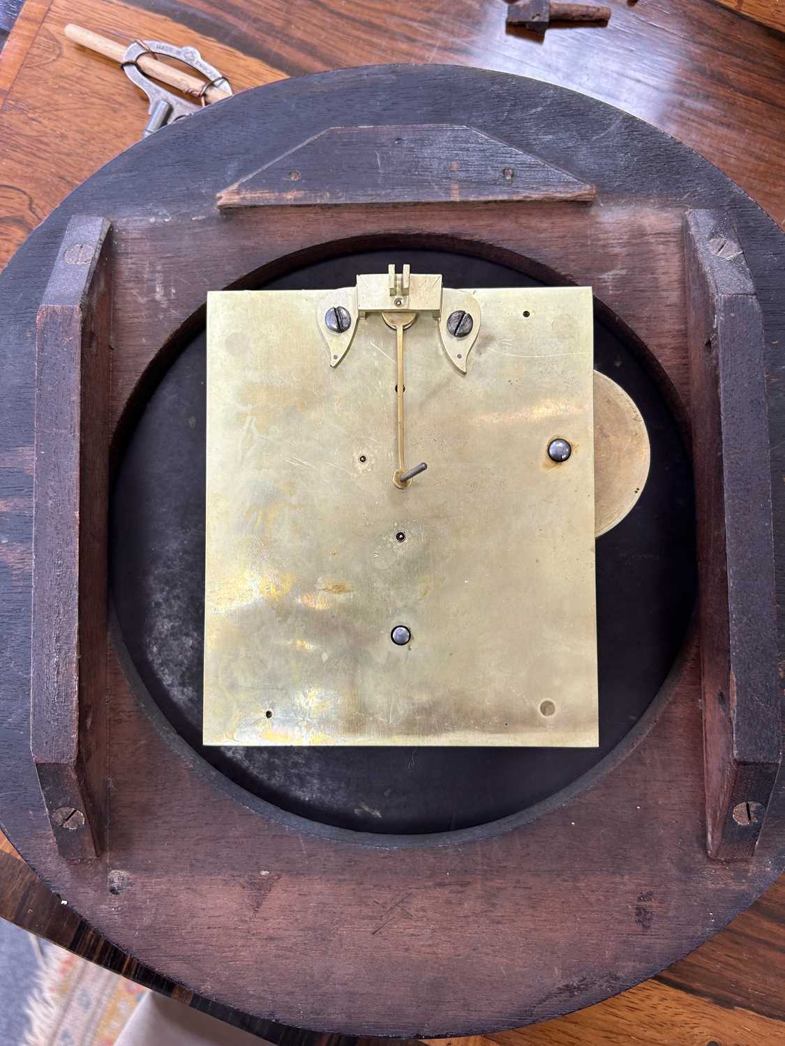 A drop dial clock - Image 9 of 9