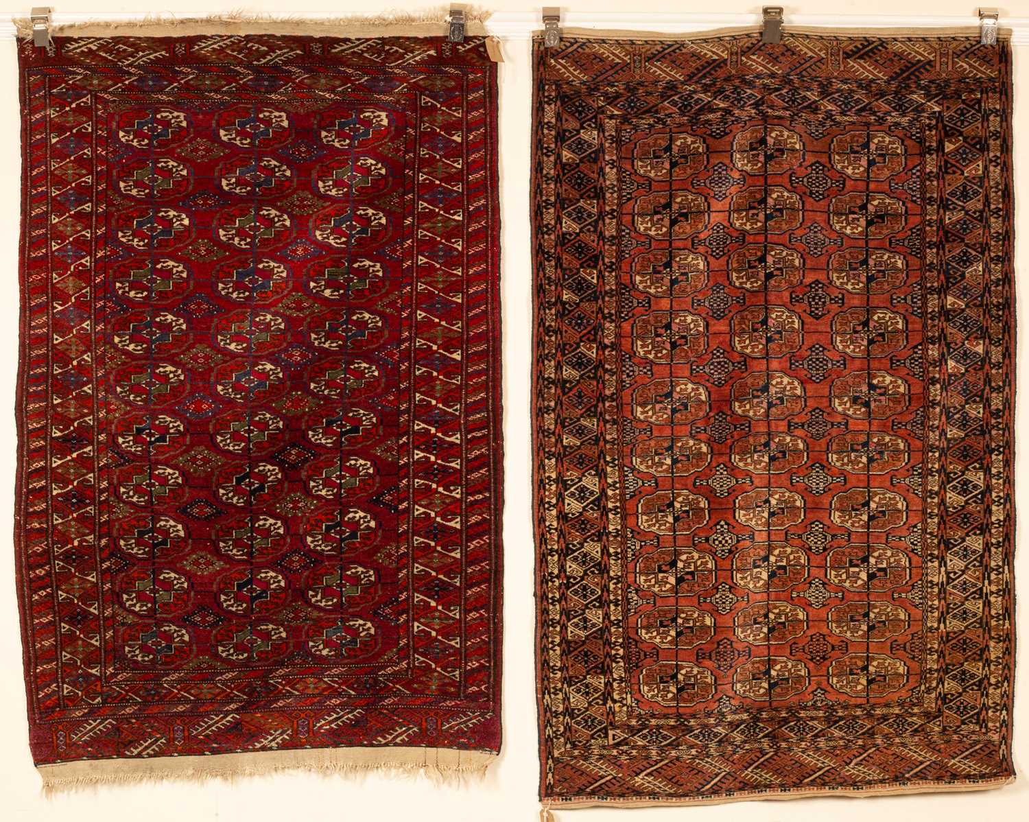 Two Tekke rugs