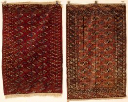 Two Tekke rugs