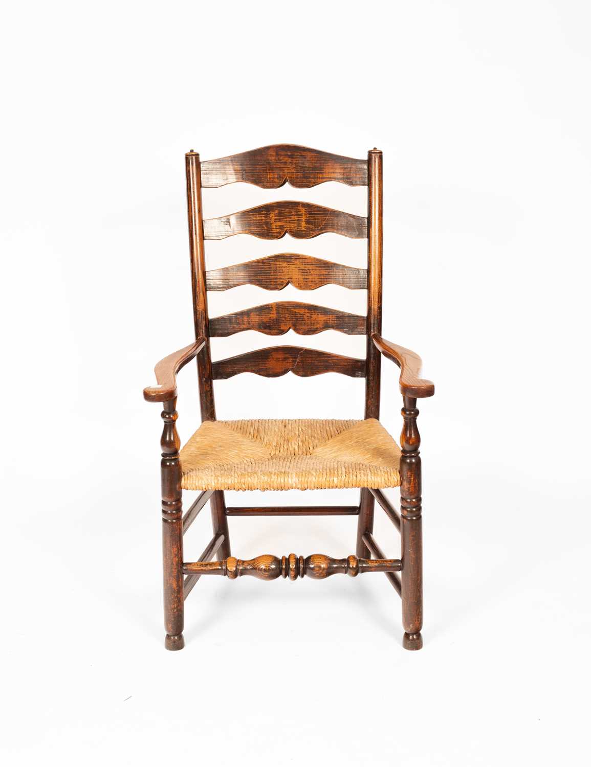 A North Country ladderback chair