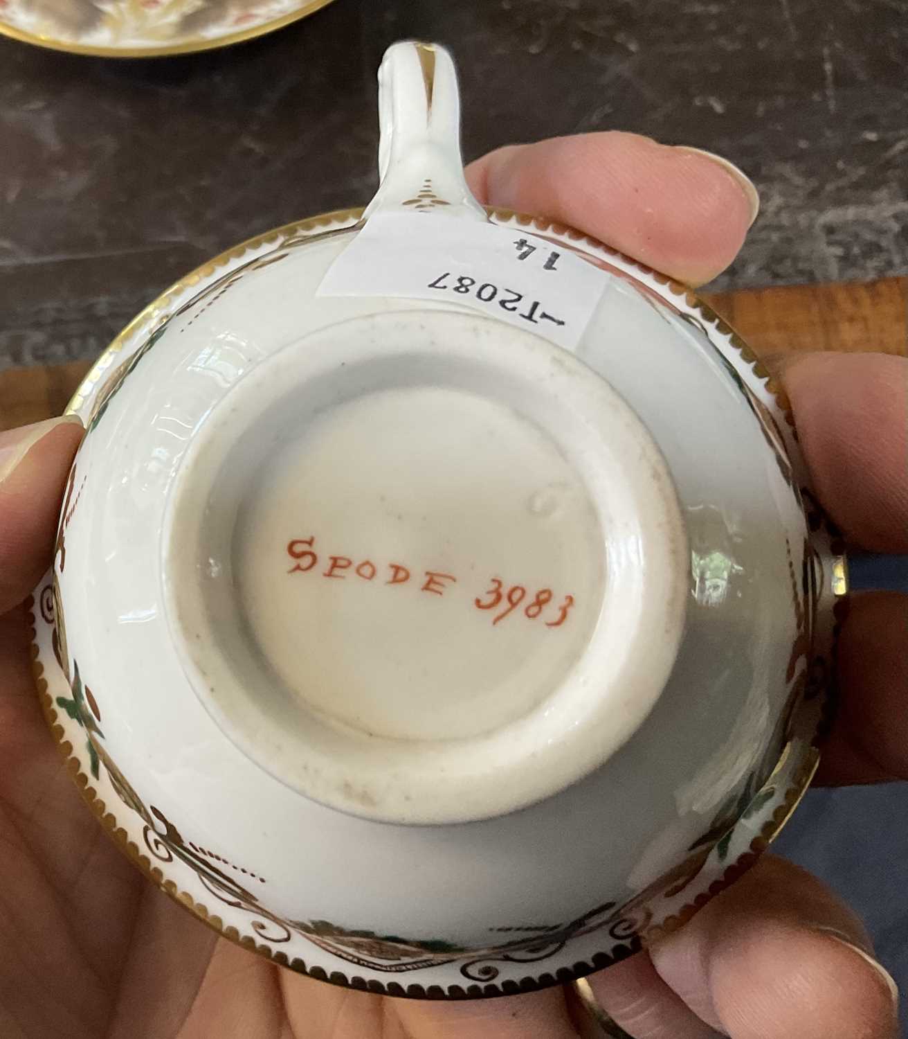 Six English porcelain cups and saucers - Bild 10 aus 13