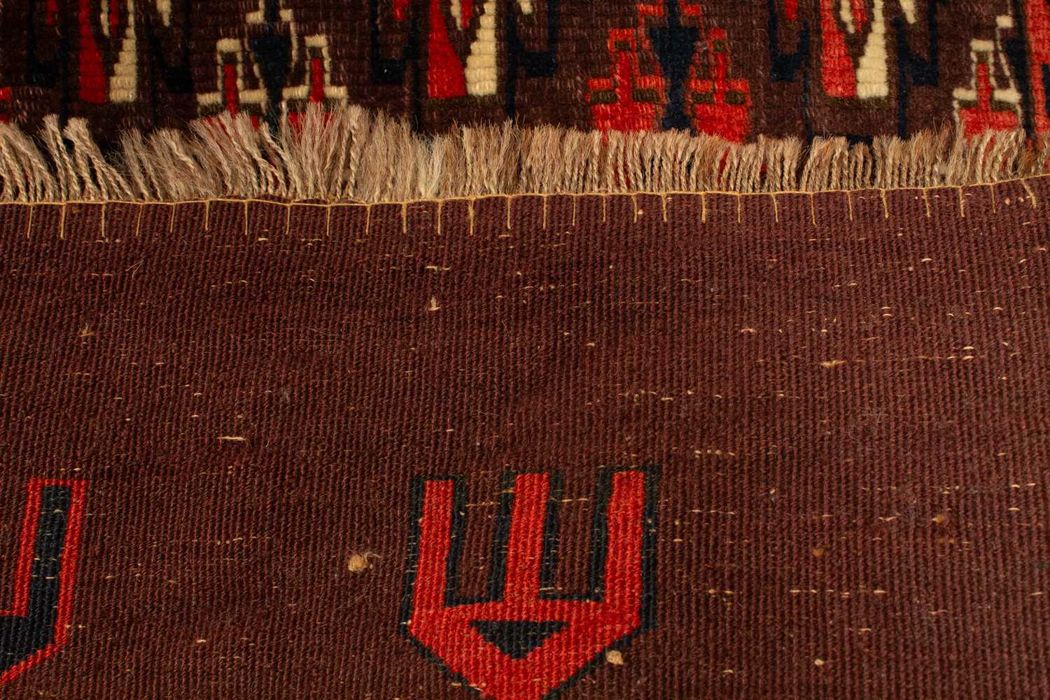 Three Yomut Chuval rugs - Image 4 of 12