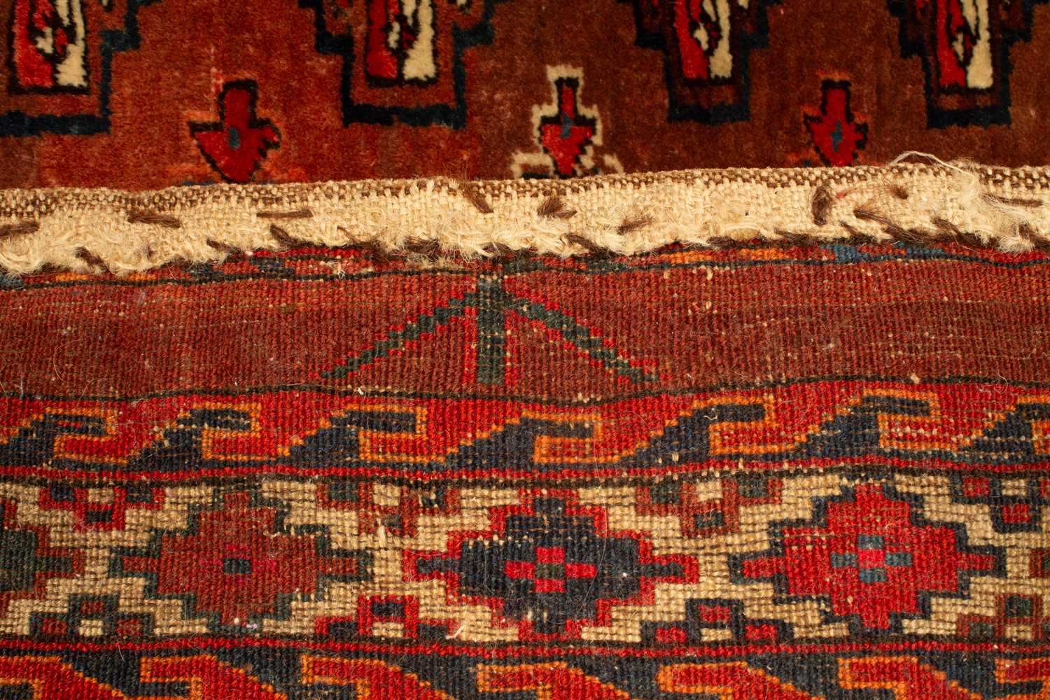 Three Yomut Chuval rugs - Image 10 of 12