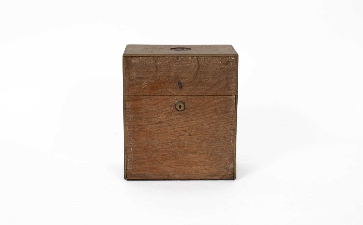 An oak decanter box - Image 7 of 10
