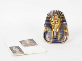 A Boehm limited edition model of Tutankhamun mask,