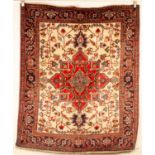 A Heriz rug