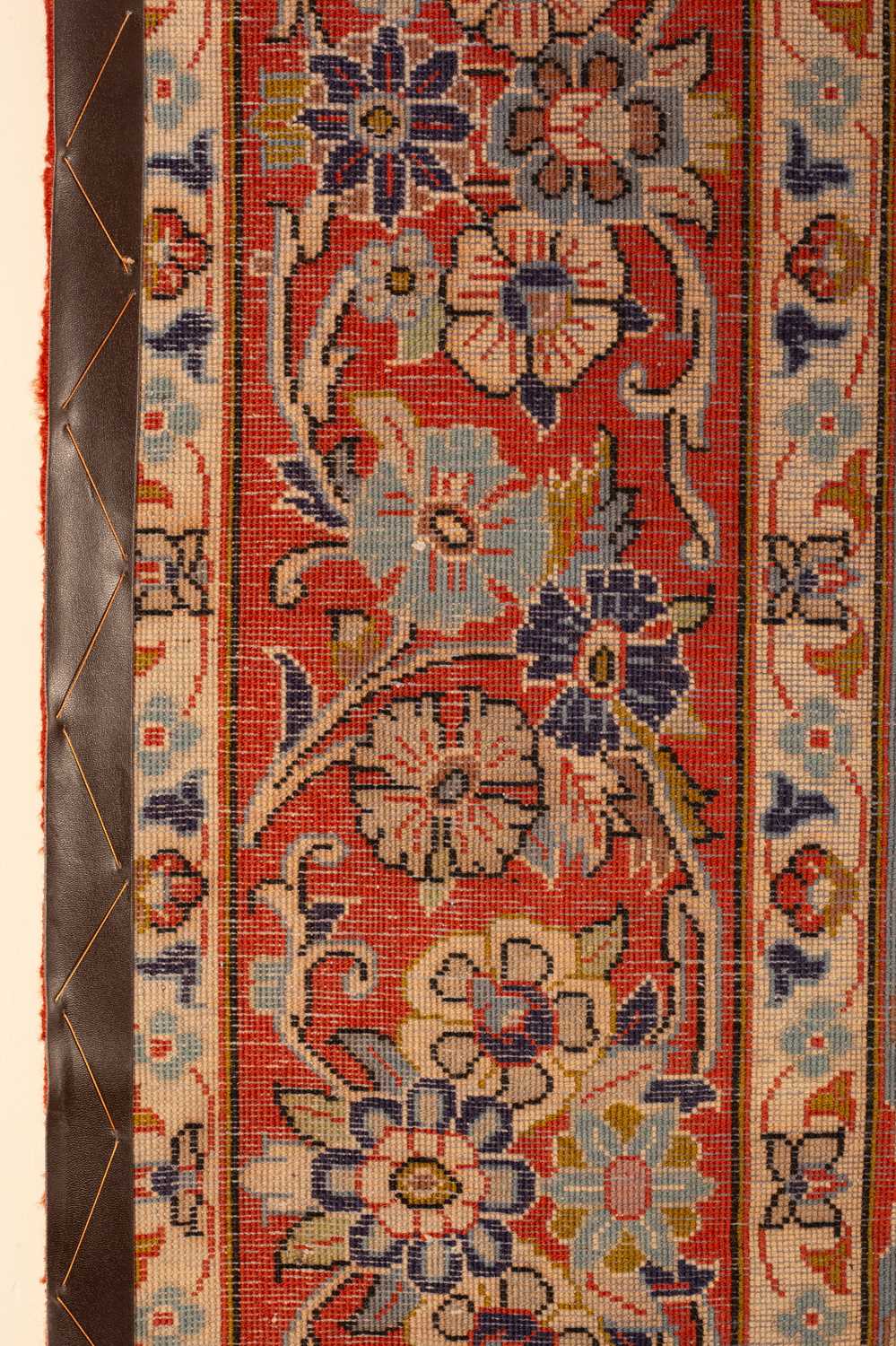 An Isfahan rug of unusual square size - Image 2 of 8