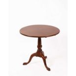 A George III style tripod table