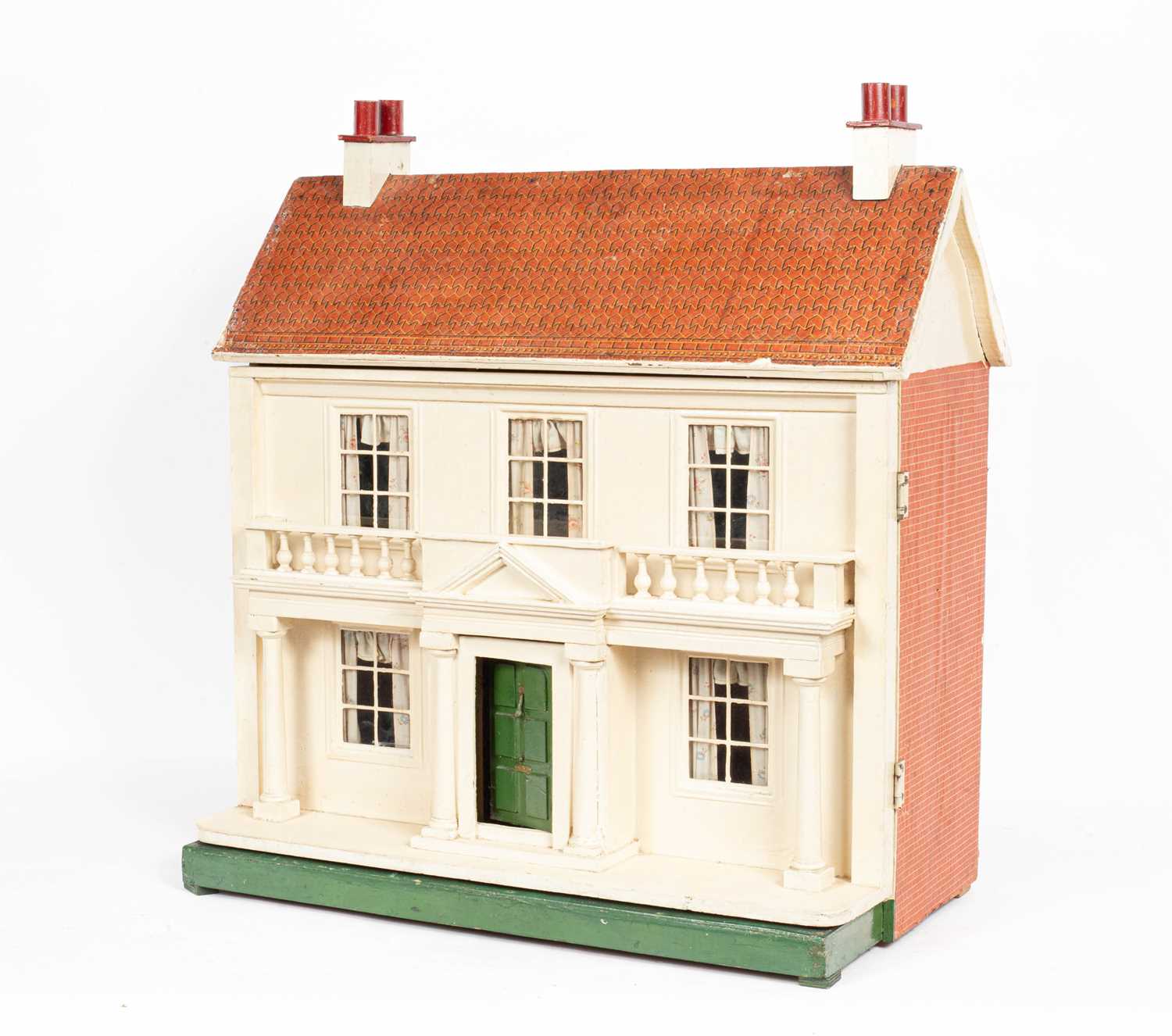 A Lines Bros white painted doll's house - Image 4 of 5