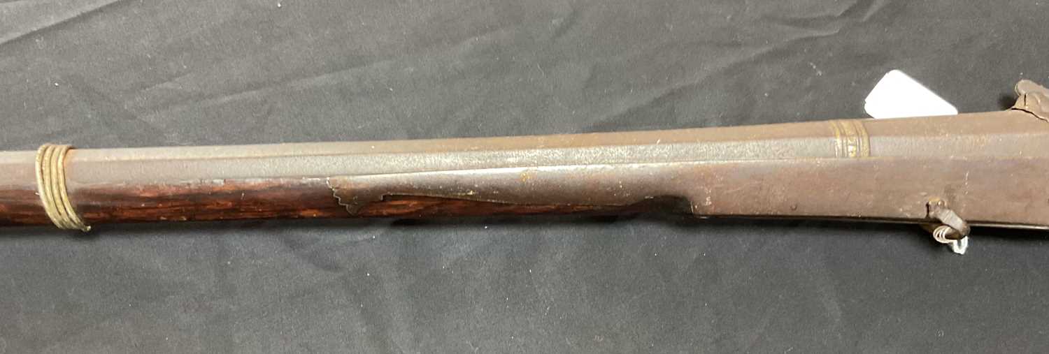 A 19th Century Sikh matchlock rifle - Image 3 of 7