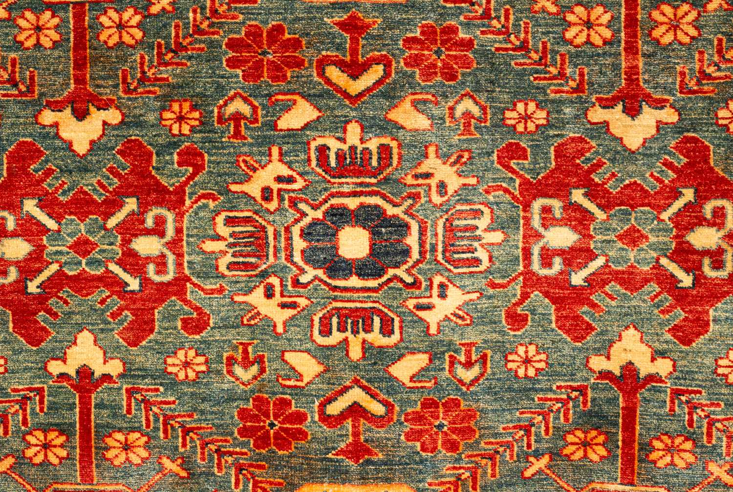 A Caucasian design carpet - Image 2 of 12