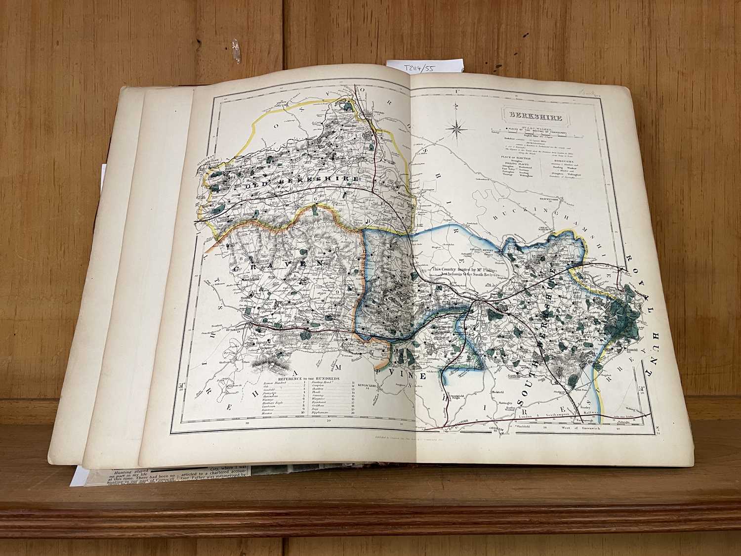 Walker (J. & C.) Hobson's Fox-Hunting Atlas - Image 2 of 3