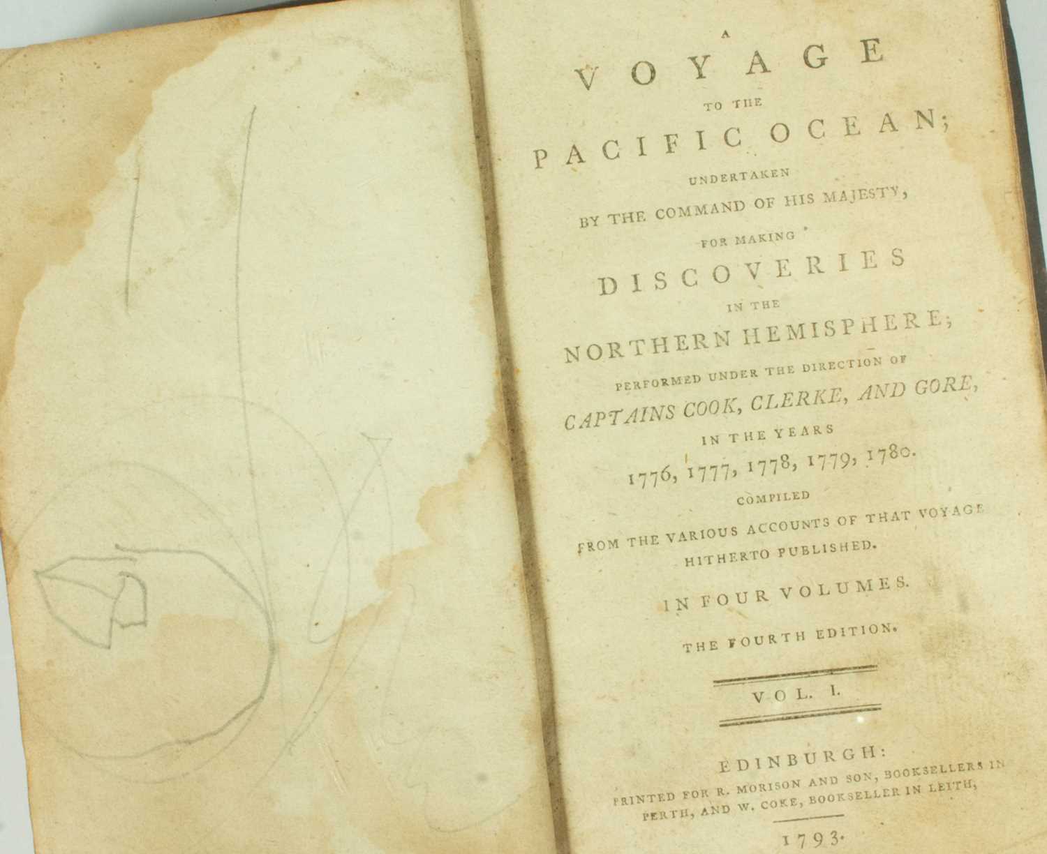 Cook (Captain James) A Voyage to the Pacific Ocean - Image 4 of 6