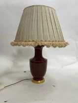 A Chinese style table lamp