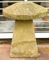 A staddle stone