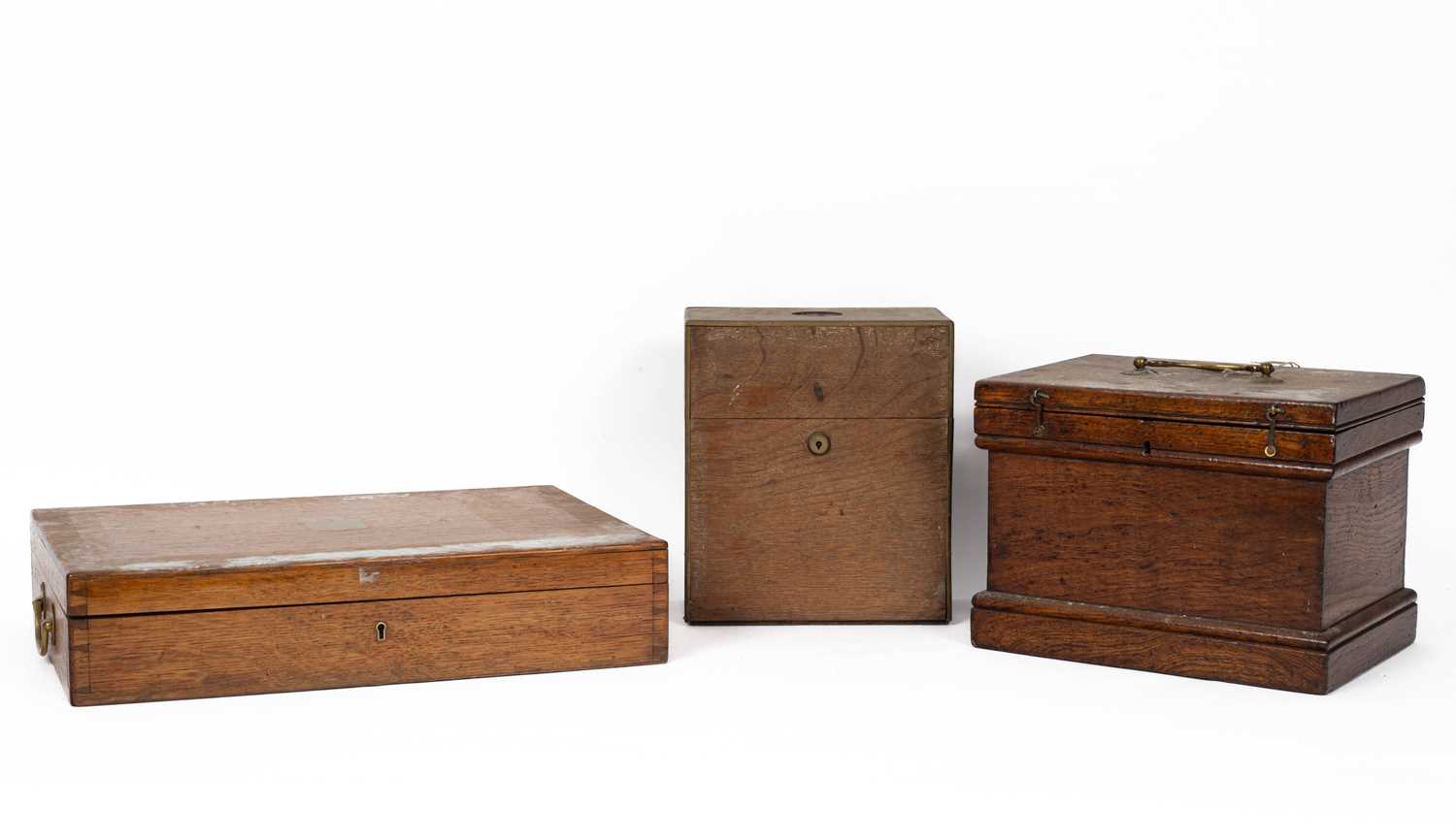 An oak decanter box - Image 10 of 10