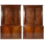 A George IV mahogany bookcase