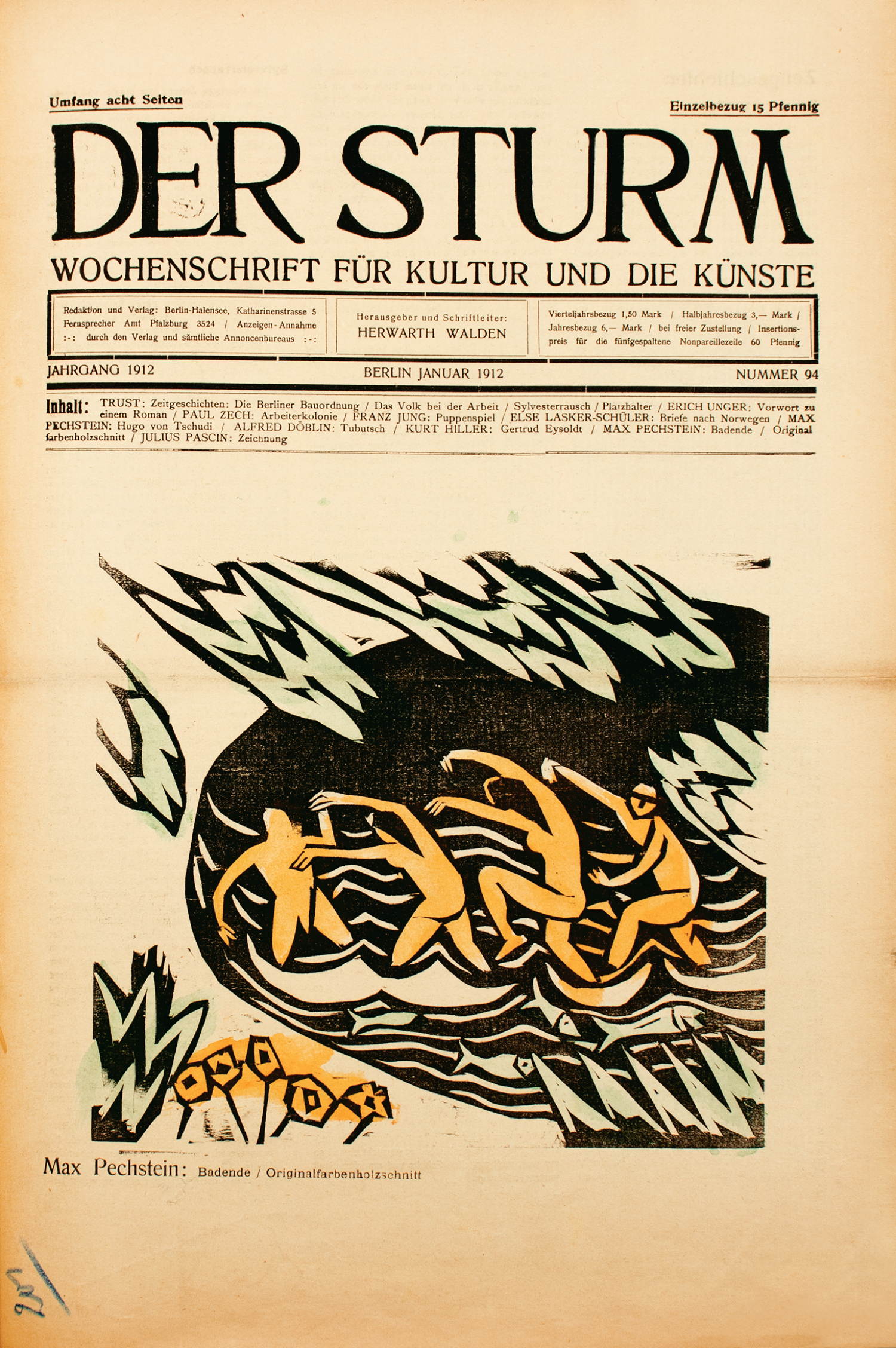 Der Sturm. 1910-30. Complete set, 330 graphics - Image 4 of 9