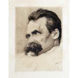 Hans Olde. Friedrich Nietzsche.