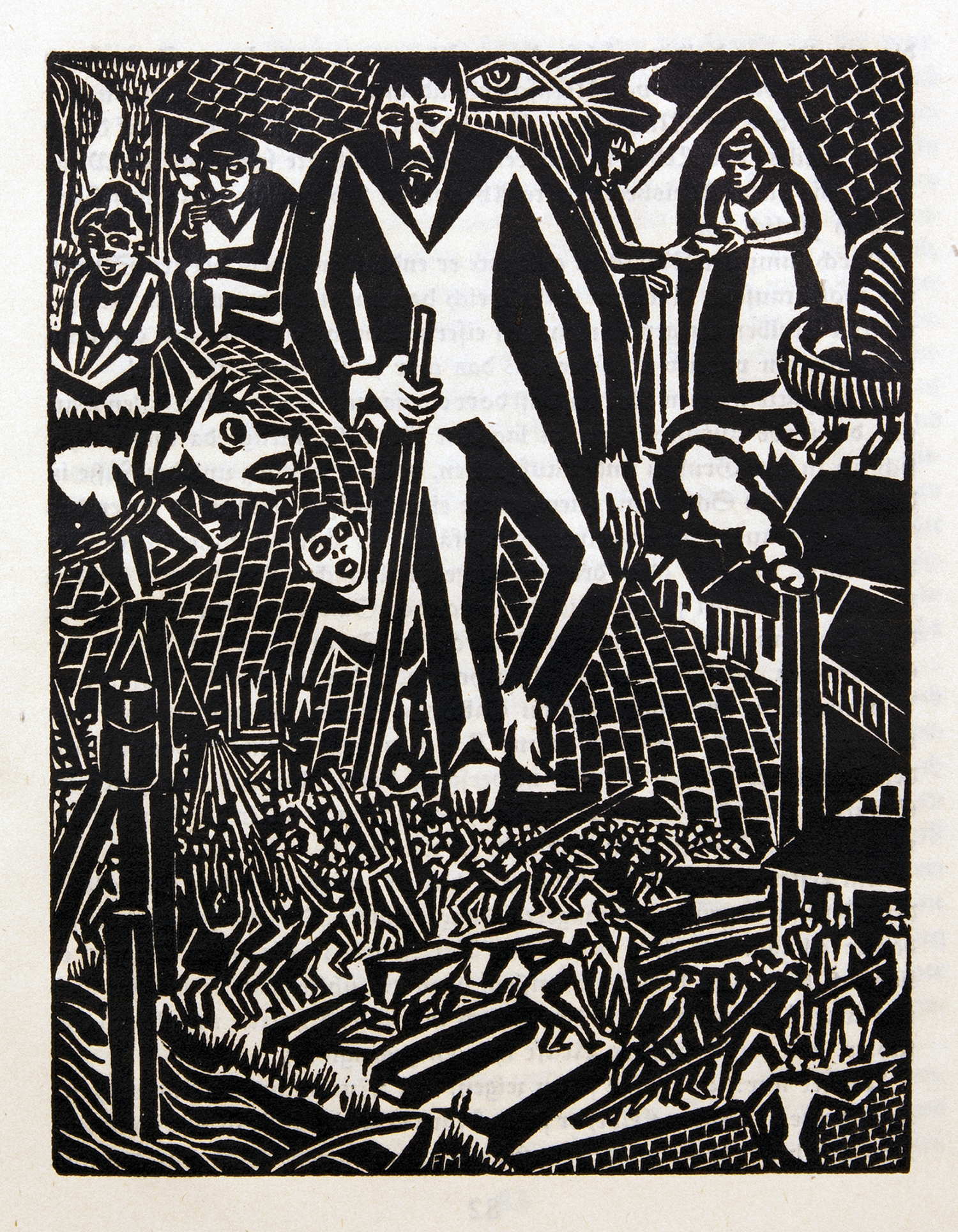 Frans Masereel - August Vermeylen. Der Ewige Jude. - Bild 2 aus 6