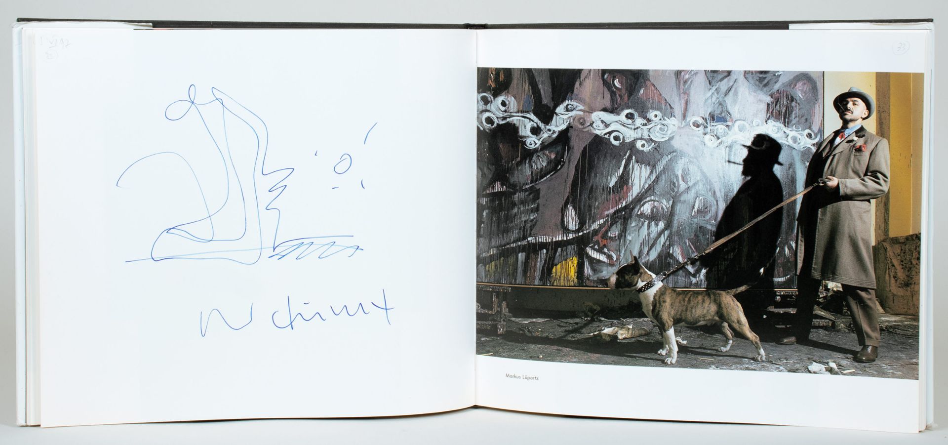Fotobücher mit Signaturen der Porträtierten - Dirk Reinartz. Künstler. - Bild 3 aus 10
