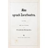 Fr. Nietzsche. Also sprach Zarathustra. 4